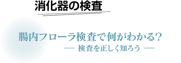 消化器の検査